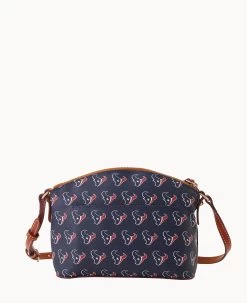 NFL Texans Suki Crossbody Med Wristlet TEXANS -Online Sale Dooney & Bourke M1696G NJNVPATNTEXA ALT3