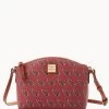 NFL AZ Cardinals Suki Crossbody Med Wristlet CARDINALS -Online Sale Dooney & Bourke M1696G NJRDPATNCDNA