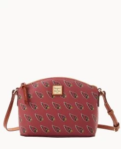 NFL AZ Cardinals Suki Crossbody Med Wristlet CARDINALS 27 NFL AZ Cardinals Suki Crossbody Med Wristlet CARDINALS -Online Sale Dooney & Bourke M1696G NJRDPATNCDNA 2