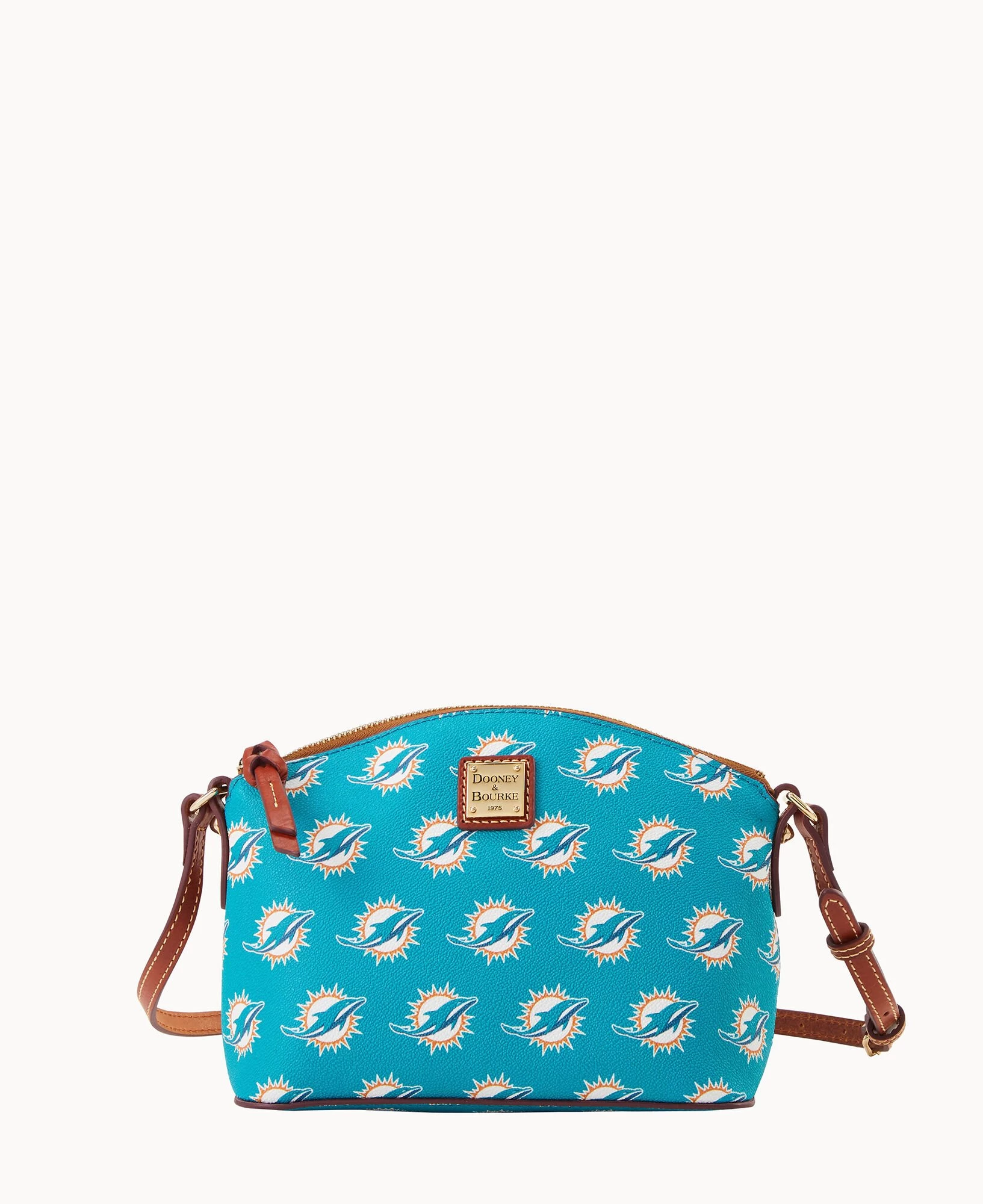 NFL Dolphins Suki Crossbody Med Wristlet DOLPHINS 9 NFL Dolphins Suki Crossbody Med Wristlet DOLPHINS - Image 7