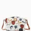 MLB Marlins Suki Crossbody Med Wristlet MARLINS -Online Sale Dooney & Bourke M1696G QUMWPATNMRLN