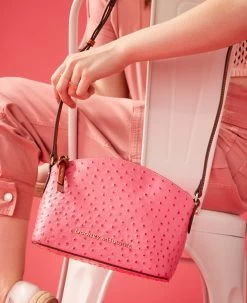 Ostrich Ruby Crossbody Black -Online Sale Dooney & Bourke OT0367 ILD lifestyle 1