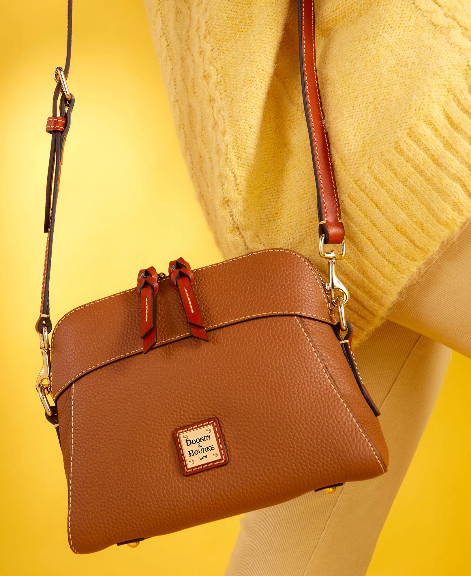 Pebble Grain Cameron Crossbody Black 4 Pebble Grain Cameron Crossbody Black - Image 2