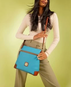Pebble Grain Crossbody Dandelion -Online Sale Dooney & Bourke R264 ILD lifestyle 1