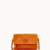 Florentine Foldover Zip Crossbody Natural -Online Sale Dooney & Bourke W0173D SCNASCNA