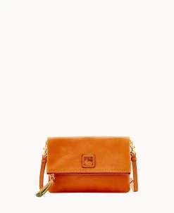 Florentine Foldover Zip Crossbody Natural -Online Sale Dooney & Bourke W0173D SCNASCNA 2