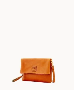 Florentine Foldover Zip Crossbody Natural -Online Sale Dooney & Bourke W0173D SCNASCNA ALT1