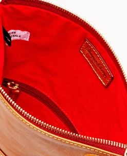 Florentine Foldover Zip Crossbody Natural -Online Sale Dooney & Bourke W0173D SCNASCNA ALT2 1