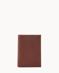 Florentine Trifold Wallet Black -Online Sale Dooney & Bourke W0189V SCCSSCCS0001