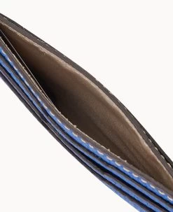 MLB Dodgers Credit Card Case Dodgers -Online Sale Dooney & Bourke W0227G 1YFBPABLDODG ALT2 1