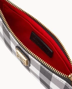 Tucker Small Carrington Wristlet Black 15 Tucker Small Carrington Wristlet Black -Online Sale Dooney & Bourke W0263G TUBLPABL ALT2 1