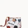 MLB Marlins Stadium Wristlet MARLINS -Online Sale Dooney & Bourke W0279G QUMWPATNMRLN