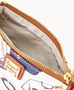 MLB Twins Stadium Wristlet TWINS -Online Sale Dooney & Bourke W0279G QUMWPATNTWNS ALT2 1