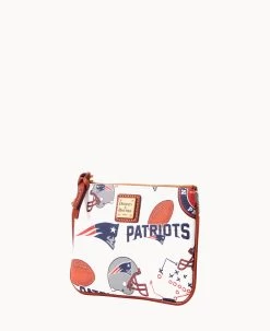 NFL Patriots Stadium Wristlet PATRIOTS 13 NFL Patriots Stadium Wristlet PATRIOTS -Online Sale Dooney & Bourke W0279G QWMWPATNPATR ALT1 1