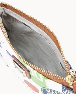 NFL Seahawks Stadium Wristlet SEAHAWKS 14 NFL Seahawks Stadium Wristlet SEAHAWKS -Online Sale Dooney & Bourke W0279G QWMWPATNSEAH ALT2 1