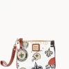 NFL Saints Stadium Wristlet SAINTS -Online Sale Dooney & Bourke W0279G QWMWPATNSNTS