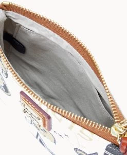 NFL Saints Stadium Wristlet SAINTS 11 NFL Saints Stadium Wristlet SAINTS -Online Sale Dooney & Bourke W0279G QWMWPATNSNTS ALT2