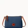 Nylon Crossbody Pouchette Navy -Online Sale Dooney & Bourke W0299G INNVPATN