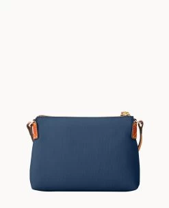 Nylon Crossbody Pouchette Navy -Online Sale Dooney & Bourke W0299G INNVPATN ALT3 1