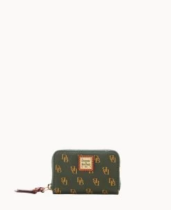 Gretta Large Zip Around Credit Card Case Ivy