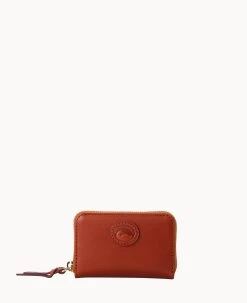 Concord Accessories Large Zip Around Credit Card Case Tan -Online Sale Dooney & Bourke W0322G PATNPATN 2