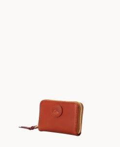Concord Accessories Large Zip Around Credit Card Case Tan -Online Sale Dooney & Bourke W0322G PATNPATN ALT1 1