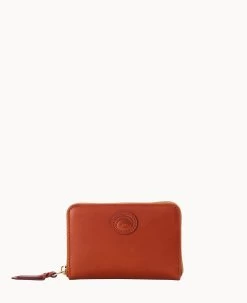 Concord Accessories Medium Zip Around Wallet Tan -Online Sale Dooney & Bourke W0323G PATNPATN 1