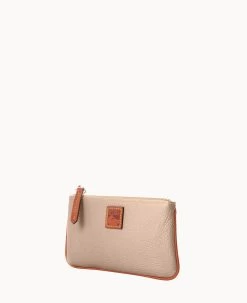 Pebble Grain Medium Wristlet Blush 26 Pebble Grain Medium Wristlet Blush -Online Sale Dooney & Bourke W0326G 9PZLPAKR ALT1 1
