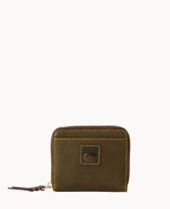Florentine Small Zip Around Wallet Natural -Online Sale Dooney & Bourke W0329D SCFNSCFN