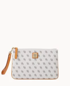 Blakely Large Wristlet Brown Tmoro -Online Sale Dooney & Bourke W0333G NGBMPABS 2