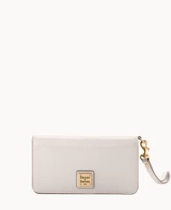 Saffiano Fey Phone Wristlet Amber 29 Saffiano Fey Phone Wristlet Amber -Online Sale Dooney & Bourke W0431G SIECSIEC