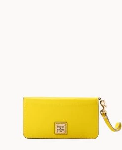 Saffiano Fey Phone Wristlet Amber 31 Saffiano Fey Phone Wristlet Amber -Online Sale Dooney & Bourke W0431G SIFOSIFO