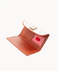 Gretta Continental Clutch Bone -Online Sale Dooney & Bourke W0507G NGBOPATN0002 ALT2