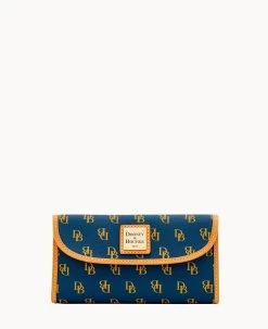 Blakely Continental Clutch Brown Tmoro -Online Sale Dooney & Bourke W0507G NGNVPABS