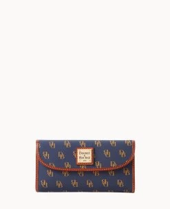 Gretta Continental Clutch Bone -Online Sale Dooney & Bourke W0507G NGNVPATN0002