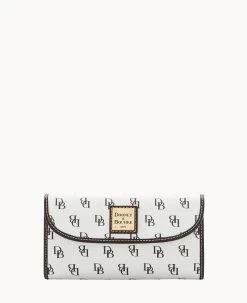 Gretta Continental Clutch Bone -Online Sale Dooney & Bourke W0507G NGWHPABL0002