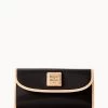 Patent Continental Clutch Black -Online Sale Dooney & Bourke W0507G PTBLSVNA0002