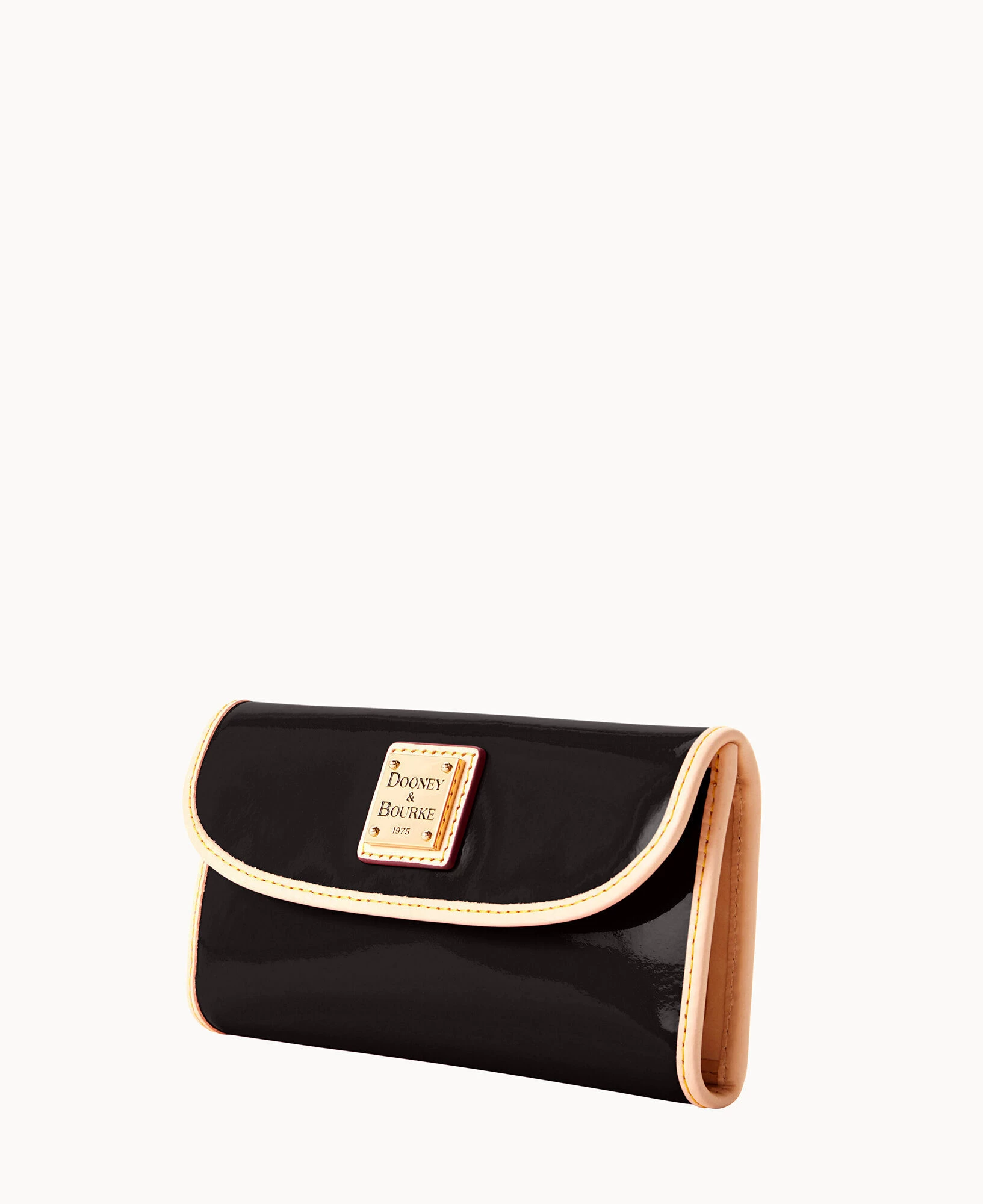 Patent Continental Clutch Black 5 Patent Continental Clutch Black - Image 3