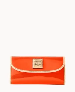 Patent Continental Clutch Black 33 Patent Continental Clutch Black -Online Sale Dooney & Bourke W0507G PTCESVNA0002