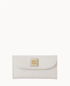 Saffiano Continental Clutch Off White 34 Saffiano Continental Clutch Off White -Online Sale Dooney & Bourke W0507G SIECSIEC0002