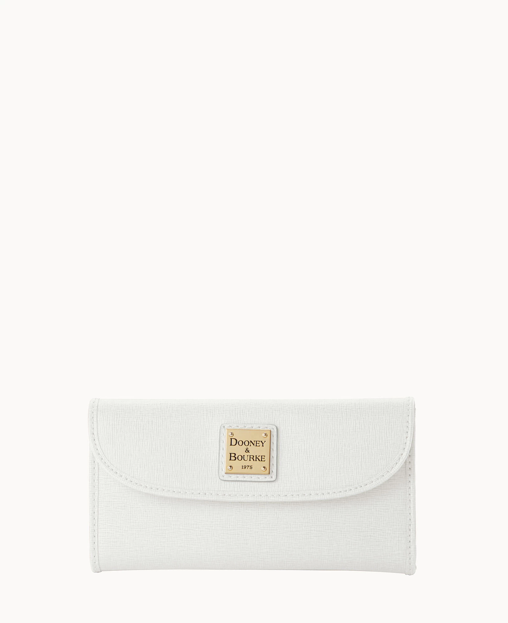 Saffiano Continental Clutch Off White 3 Saffiano Continental Clutch Off White