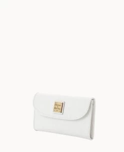 Saffiano Continental Clutch Off White 29 Saffiano Continental Clutch Off White -Online Sale Dooney & Bourke W0507G SIOWSIOW0002 ALT1 1