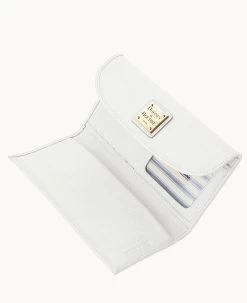 Saffiano Continental Clutch Off White 30 Saffiano Continental Clutch Off White -Online Sale Dooney & Bourke W0507G SIOWSIOW0002 ALT2 1