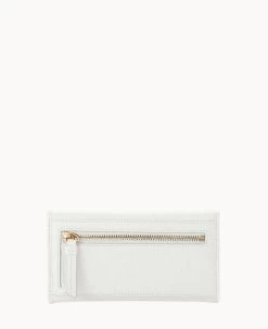 Saffiano Continental Clutch Off White 26 Saffiano Continental Clutch Off White -Online Sale Dooney & Bourke W0507G SIOWSIOW0002 ALT3