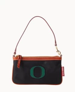 Collegiate University Of Oregon Large Slim Wristlet OREGON 15 Collegiate University Of Oregon Large Slim Wristlet OREGON -Online Sale Dooney & Bourke W1111G INBLPATNORE0 2