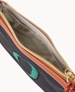 Collegiate University Of Oregon Large Slim Wristlet OREGON 14 Collegiate University Of Oregon Large Slim Wristlet OREGON -Online Sale Dooney & Bourke W1111G INBLPATNORE0 ALT2 1