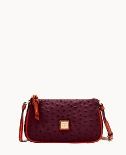 Ostrich Lexi Crossbody Grey 39 Ostrich Lexi Crossbody Grey -Online Sale Dooney & Bourke W1400G OTBGPATN