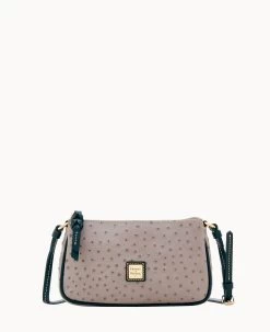 Ostrich Lexi Crossbody Grey 26 Ostrich Lexi Crossbody Grey -Online Sale Dooney & Bourke W1400G OTGYPABL 1