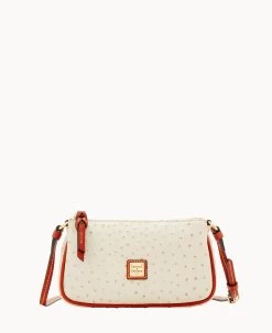 Ostrich Lexi Crossbody Grey 30 Ostrich Lexi Crossbody Grey -Online Sale Dooney & Bourke W1400G OTPEPATN