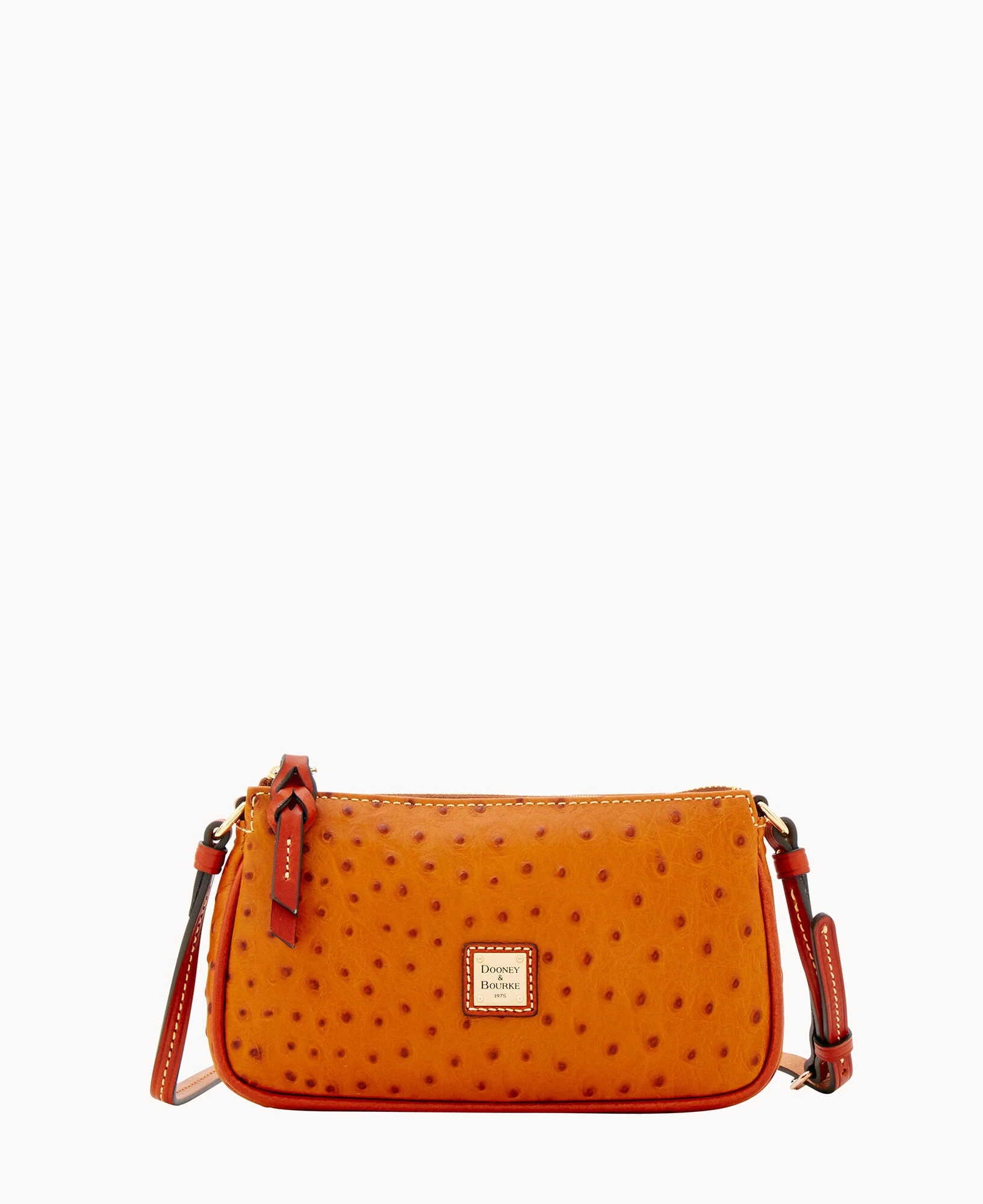 Ostrich Lexi Crossbody Grey 12 Ostrich Lexi Crossbody Grey - Image 10